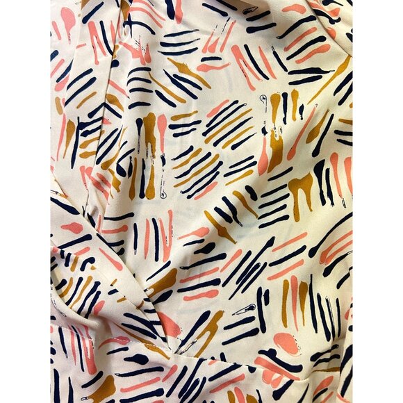 Cabi Marni Blouse Style #4162 Oversized Top Geo Print XS - Picture 4 of 5